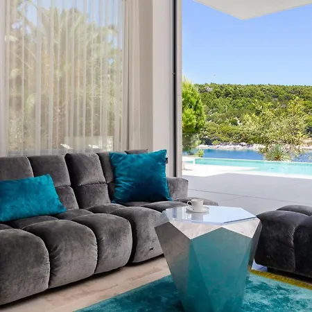 Villa Exclusive Paterina Heated Pool, Gym, Sauna Selca (Brac)